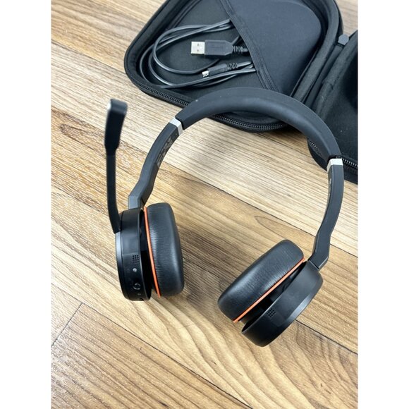 Jabra HSC040W Evolve 75 Wireless Bluetooth Headset w/Case - Picture 7 of 10